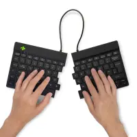 R-Go Tools R-Go Split Break klaviatuur Kontor Bluetooth QWERTY Briti inglise keel Must – pilt 22