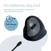 R-Go Tools RGOHEWLL hiir Mängimine Vasakpoolne Bluetooth Optiline 2400 DPI – pilt 8