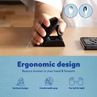 R-Go Tools RGOTWBMWLBL hiir Kontor Mõlemakäeline Bluetooth + USB Type-A Optiline 2400 DPI – pilt 23