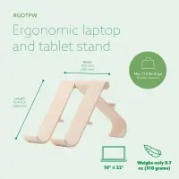 R-Go Tools RGOTPW sülearvuti raam & alus Valge 55,9 cm (22") – pilt 22