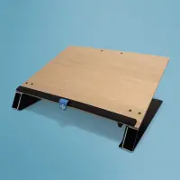 R-Go Tools RGORIDOOW dokumenditugi Alumiinium, Tamm Must, Pruun