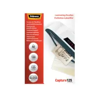 LAMINATOR POUCH GLOSSY/A6 125 100PCS 5307201 FELLOWES