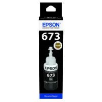 Epson 673BK (C13T67314A) Ink Refill Bottle, Black