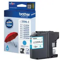 BROTHER LC225XLC ink cyan 1200pages