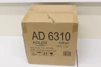 SALE OUT. Adler AD 6310 Airfryer, Capacity 3L, Black | SALE OUT. Adler | Airfryer | AD 6310 | Power 2200 W | Capacity 3 L | High-volume hot-air circulation technology | Black | DAMAGED PACKAGING, SCRATCHES ON TOP