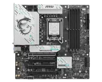 MSI B860M GAMING PLUS WIFI | Processor family Intel | Processor socket LGA1851 | DDR5 | Supported hard disk drive interfaces SATA, M.2 | Number of SATA connectors 4
