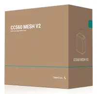 Deepcool CC560 MESH V2 | Mid Tower | ATX PS2 | Black – pilt 6