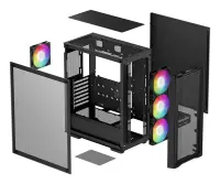 Deepcool CC560 MESH V2 | Mid Tower | ATX PS2 | Black – pilt 8