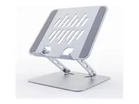 Gembird | Foldable Notebook Riser Stand | NBS-D1-04 | Fits up to size 11-15.6 " | Notebook Stand | Spacegrey