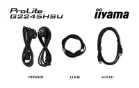 IIYAMA G2245HSU-B2 21.5inch – pilt 10