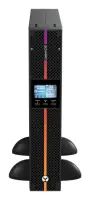 Liebert GXE UPS 3kVA 1ph UPS 230V Rack/Tower W/Batteries, C20 input/C13 x 8 output + C19 x 1, 2-year warranty. With rack kit