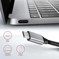 AXAGON SuperSpeed USB-C COMBO 6in1 Hub | HMC-6GL – pilt 24