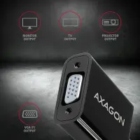 AXAGON | RVD-VGN DisplayPort - VGA Adapter | 0.15 m