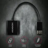 AXAGON | RVD-VGN DisplayPort - VGA Adapter | 0.15 m – pilt 13