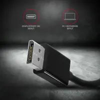 AXAGON | RVD-VGN DisplayPort - VGA Adapter | 0.15 m – pilt 17
