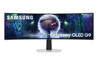 Samsung G93SD PC lamekuvar 124,5 cm (49") 5120 x 1440 pikslit Dual QHD OLED-ekraan Hõbe