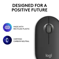 MOUSE USB OPTICAL WRL M350S/BLACK 910-007015 LOGITECH – pilt 18