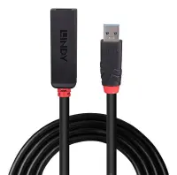 Lindy 43400 jaotur USB 3.2 Gen 1 (3.1 Gen 1) Type-C 5000 Mbit/s Must – pilt 6