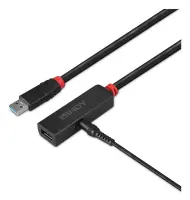 Lindy 43401 jaotur USB 3.2 Gen 1 (3.1 Gen 1) Type-C 5000 Mbit/s Must – pilt 2