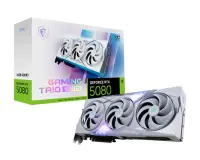 MSI GAMING GEFORCE RTX 5080 16G TRIO OC WHITE graafikakaart NVIDIA 16 GB GDDR7