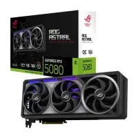 Graphics Card|ASUS|NVIDIA GeForce RTX 5080|16 GB|GDDR7|256 bit|PCIE 5.0 16x|Triple slot Fansink|2xHDMI|3xDisplayPort|ASTRAL-RTX5080-O16G-GAM