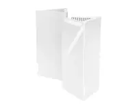 MSI Roamii BE Lite Mesh System 2-pack Kaks sagedusala (2,4 GHz / 5 GHz) Wi-Fi 7 (802.11be) Valge 3 Sisemodem