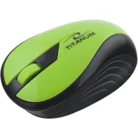 Titanum TM114G Rainbow, Juhtmevaba hiir, 2.4 GHz, Roheline