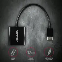 Axagon RVH-VGN videokaabliadapter 0,15 m HDMI tüüp A (Standard) VGA (D-Sub) Must – pilt 20