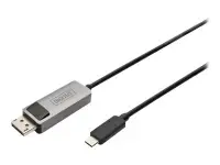 Digitus | Bi-directional Adapter Cable | DB-300334-010-S | USB-C to DisplayPort