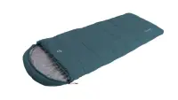 Outwell Campion Lux Teal | Sleeping Bag | -16/5 °C | 2 way open - auto lock, L-shape