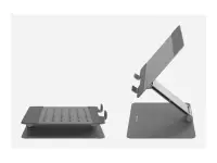 Hyper Desk Mount | HyperSpace Ergonomic Adjustable Laptop Stand | Height adjustment | 16 " | Gray – pilt 6