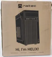 SALE OUT. | Natec | PC Case | Helix Matx | Mini Tower | ATX | Black | DAMAGED PACKAGING – pilt 12