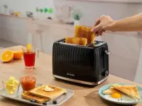 Gorenje T850DPB röster 7 2 viil(ud) Must – pilt 3