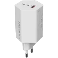 CANYON charger HEXAGON 65 GaN 65W 2xPD 1xQC EU White