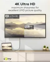 Goobay USB-C to HDMI Cable 4K at 60 Hz, 1 m | 75696