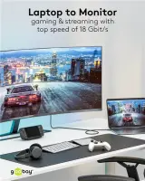 Goobay USB-C to HDMI Cable 4K at 60 Hz, 1 m | 75696 – pilt 6