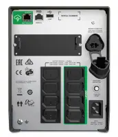 APC SMT1000IC puhvertoiteallikas (UPS) Liini-interaktiivne 1 kVA 700 W 8 vahelduvvoolu kontakt – pilt 5