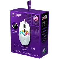 LORGAR MSP80, 8000 Hz Gaming Mouse Pro, White – pilt 4