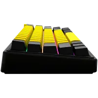 LORGAR KBP70MW, Wireless 65% Mechanical Gaming Keyboard Pro, Black/yellow, EN layout – pilt 5