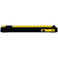 LORGAR KBP70MW, Wireless 65% Mechanical Gaming Keyboard Pro, Black/yellow, EN layout – pilt 15