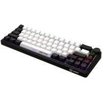 LORGAR KBP70MW, Wireless 65% Mechanical Gaming Keyboard Pro, Black/red, EN layout – pilt 3