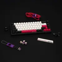 LORGAR KBP70MW, Wireless 65% Mechanical Gaming Keyboard Pro, Black/red, EN layout – pilt 5
