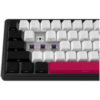 LORGAR KBP70MW, Wireless 65% Mechanical Gaming Keyboard Pro, Black/red, EN layout – pilt 6
