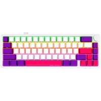 LORGAR KBP70MW, Wireless 65% Mechanical Gaming Keyboard Pro, White, EN layout – pilt 3