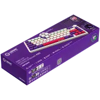 LORGAR KBP70MW, Wireless 65% Mechanical Gaming Keyboard Pro, White, EN layout – pilt 6