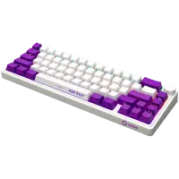 LORGAR KBP70MW, Wireless 65% Mechanical Gaming Keyboard Pro, White, EN layout