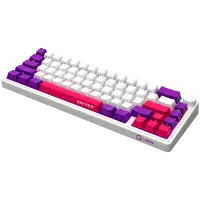 LORGAR KBP70MW, Wireless 65% Mechanical Gaming Keyboard Pro, White, EN layout – pilt 11