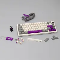 LORGAR KBP70MW, Wireless 65% Mechanical Gaming Keyboard Pro, Beige, EN layout – pilt 16