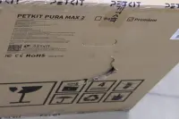 SALE OUT. | PETKIT | Automatic Cat Litter Box | Pura MAX 2 | 480 x 480 x 520 cm | White | DAMAGED PACKAGING | 22 month(s)