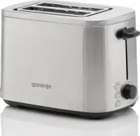 Gorenje Toaster | T800DS | Number of slots 2 | Housing material Stainless steel – pilt 2